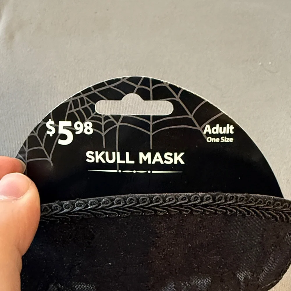 Elegant Black Lace Face Mask